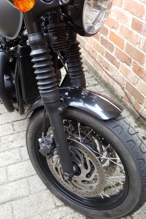 T120 Ribbed Front Fender from Triumph Custom Parts
